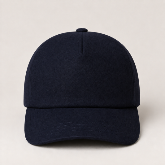 Segno Cap in dunklem Navy – Vorderansicht
